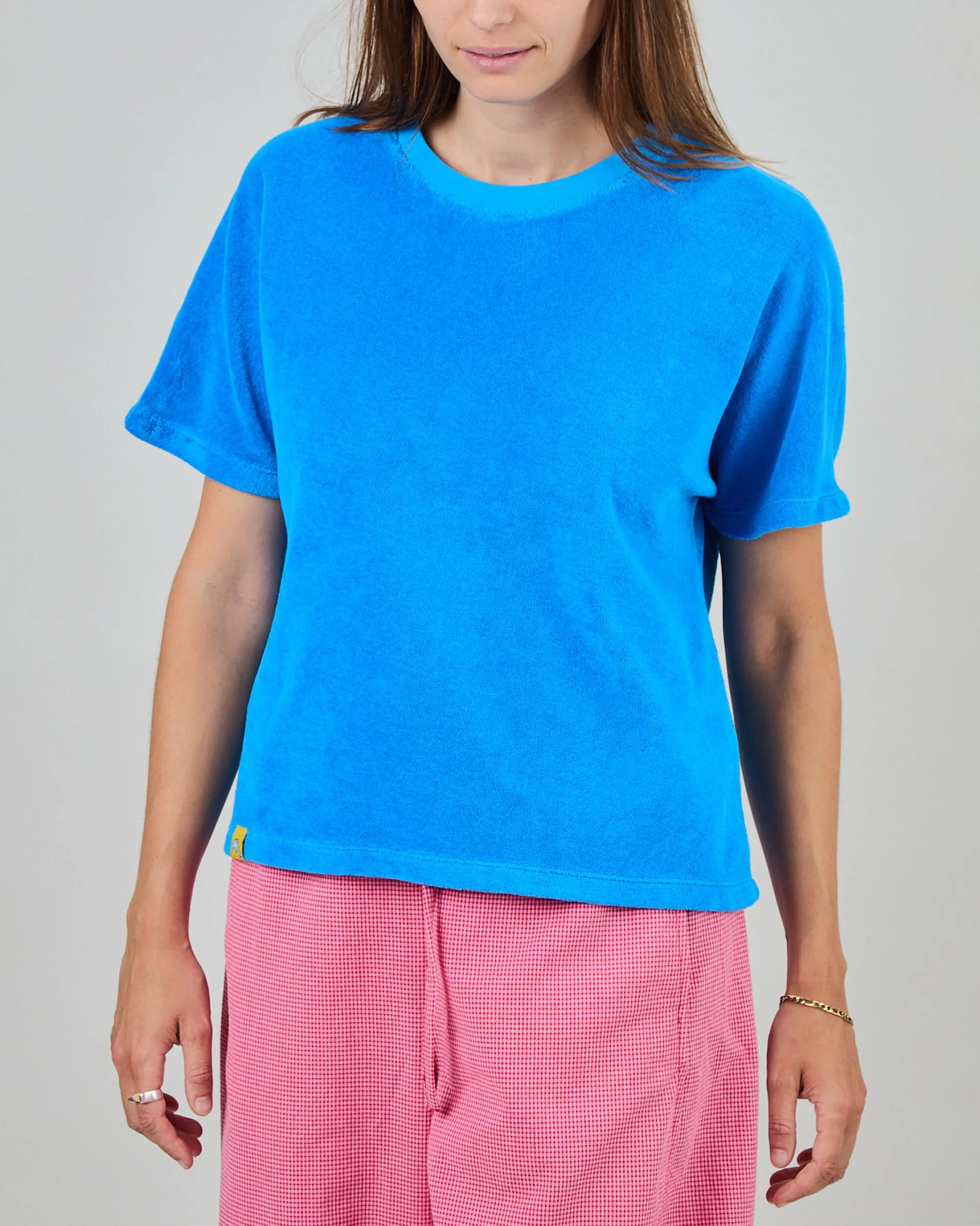 Terry oversize Tee Blue sold by Brava Fabrics product image thumbnail 2