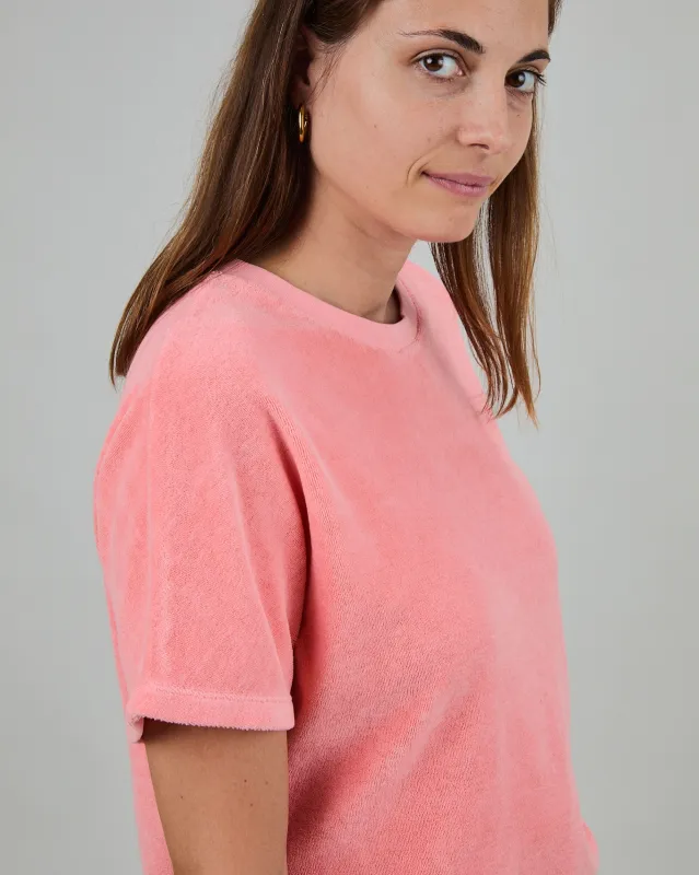 Terry oversize Tee Peach made by Brava Fabrics