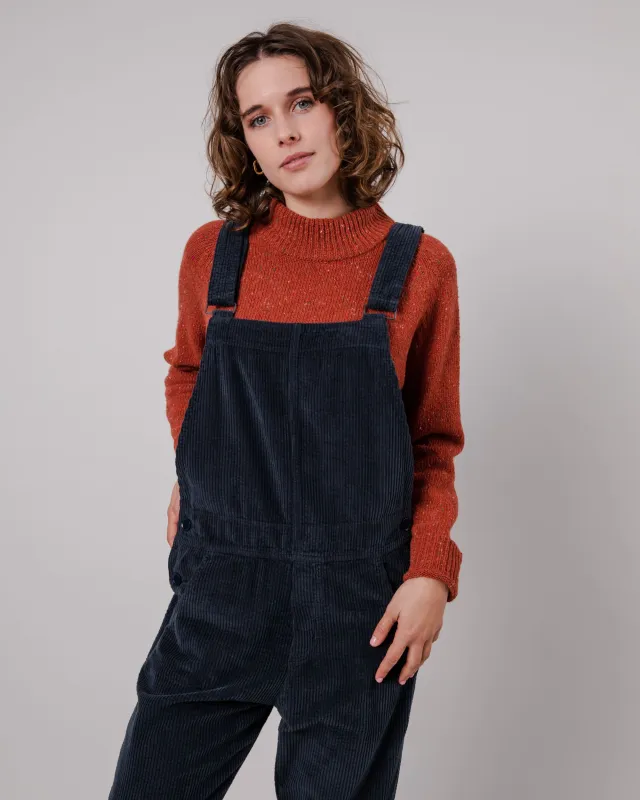 Workwear Corduroy Overall Navy made by Brava Fabrics