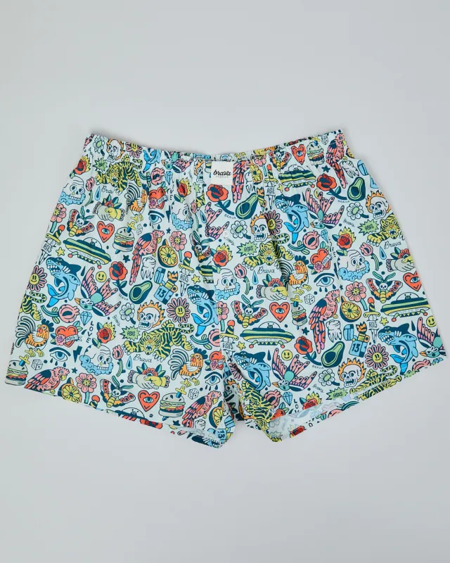 This Is Asis Boxer made by Brava Fabrics