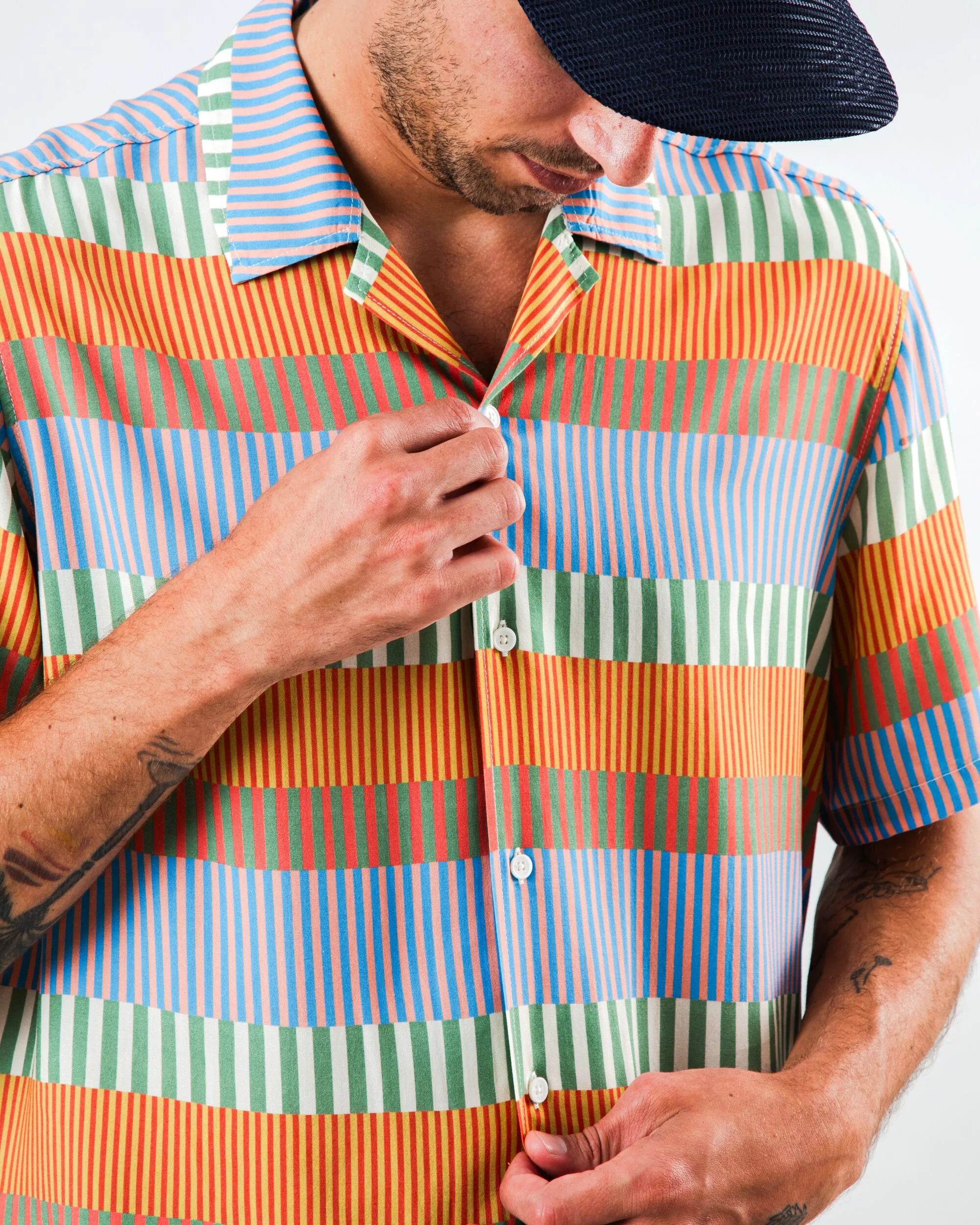 Mediterranean Aloha Shirt sold by Brava Fabrics product image thumbnail 4