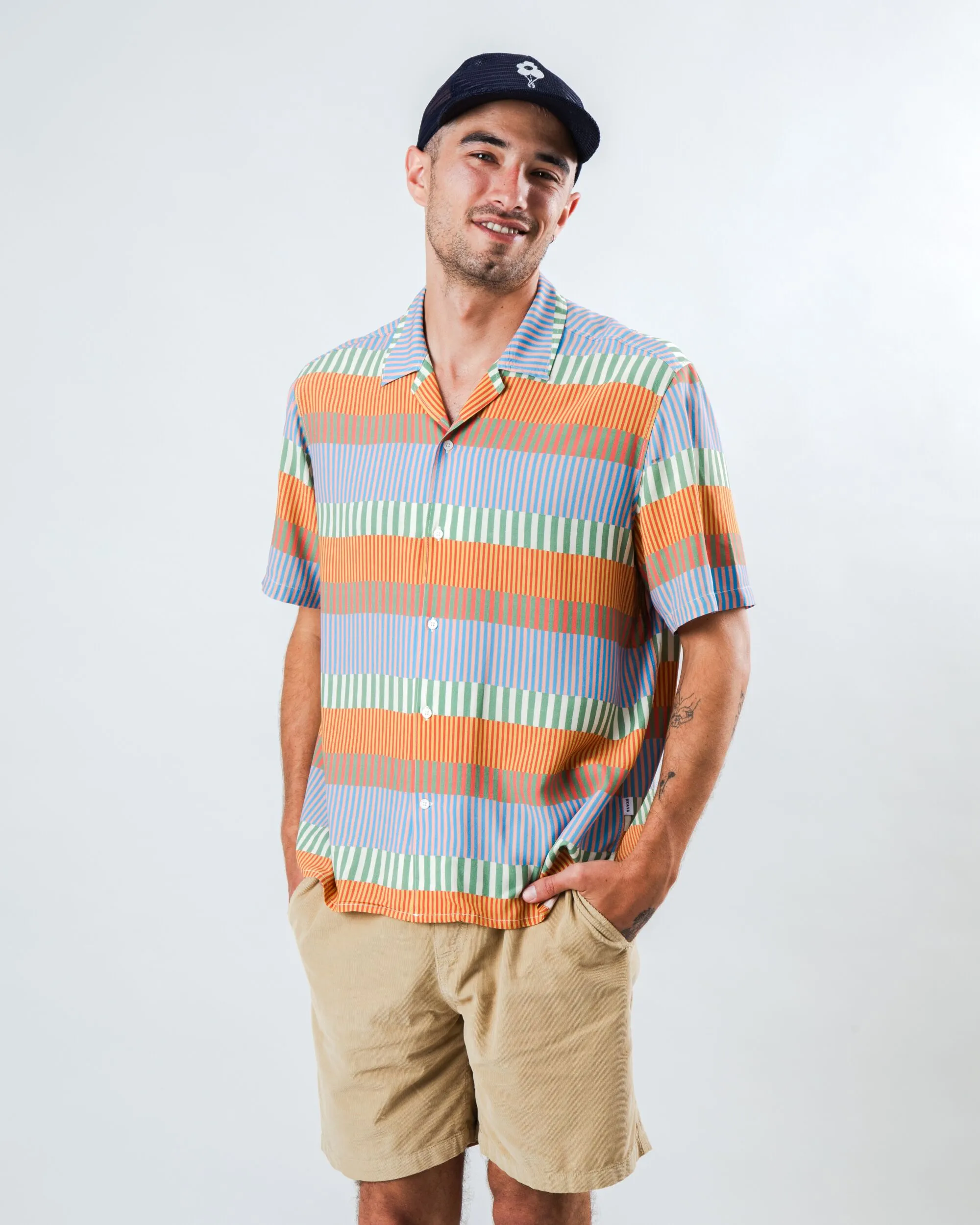 Mediterranean Aloha Shirt sold by Brava Fabrics product image thumbnail 2