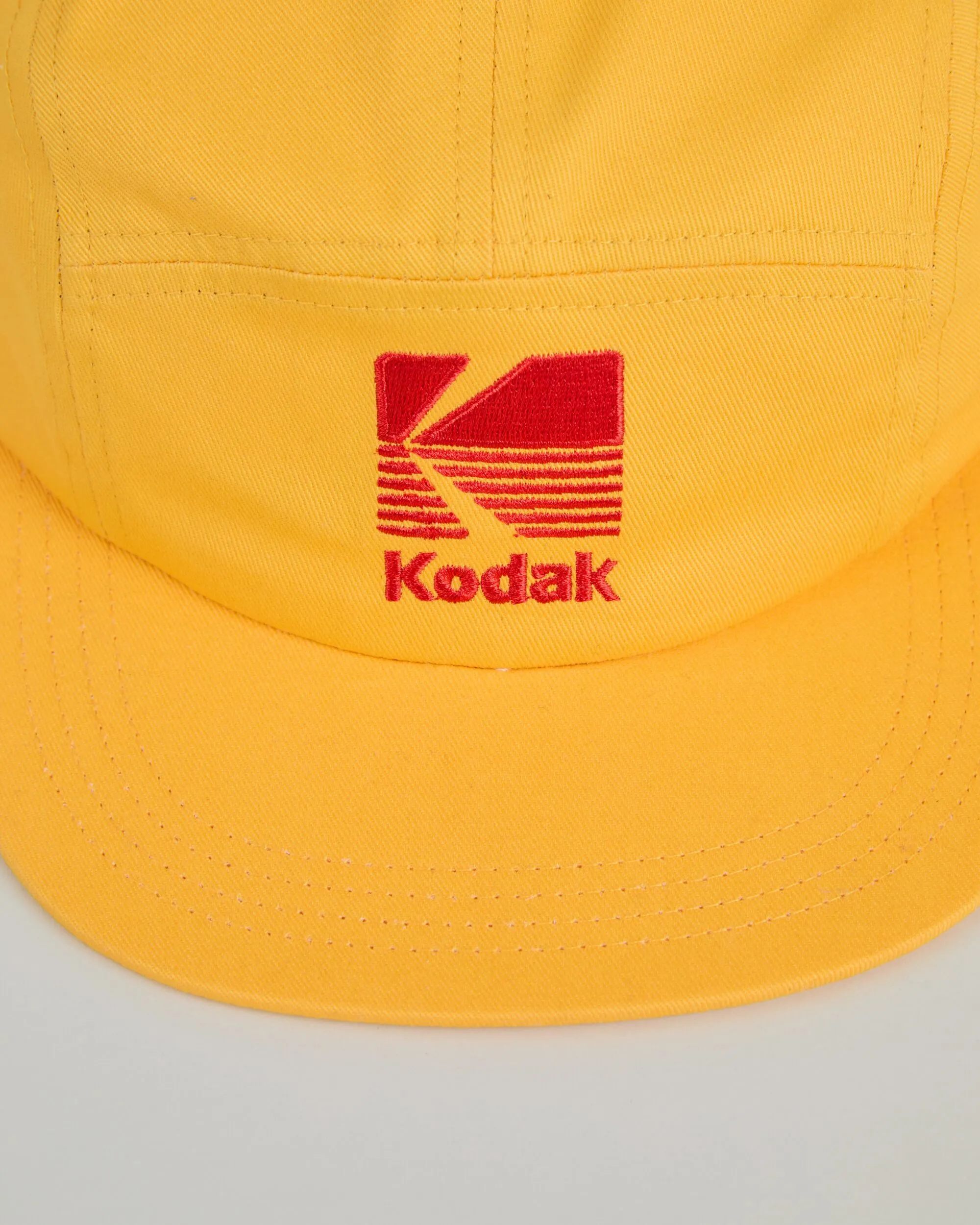 Kodak 5 Panel Cap Yellow sold by Brava Fabrics product image thumbnail 2