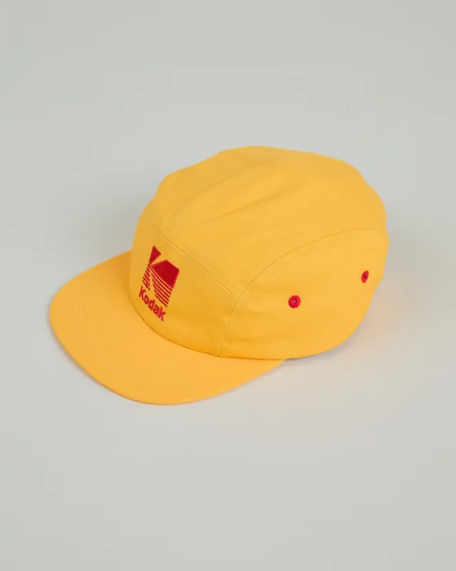 Kodak 5 Panel Cap Yellow made by Brava Fabrics