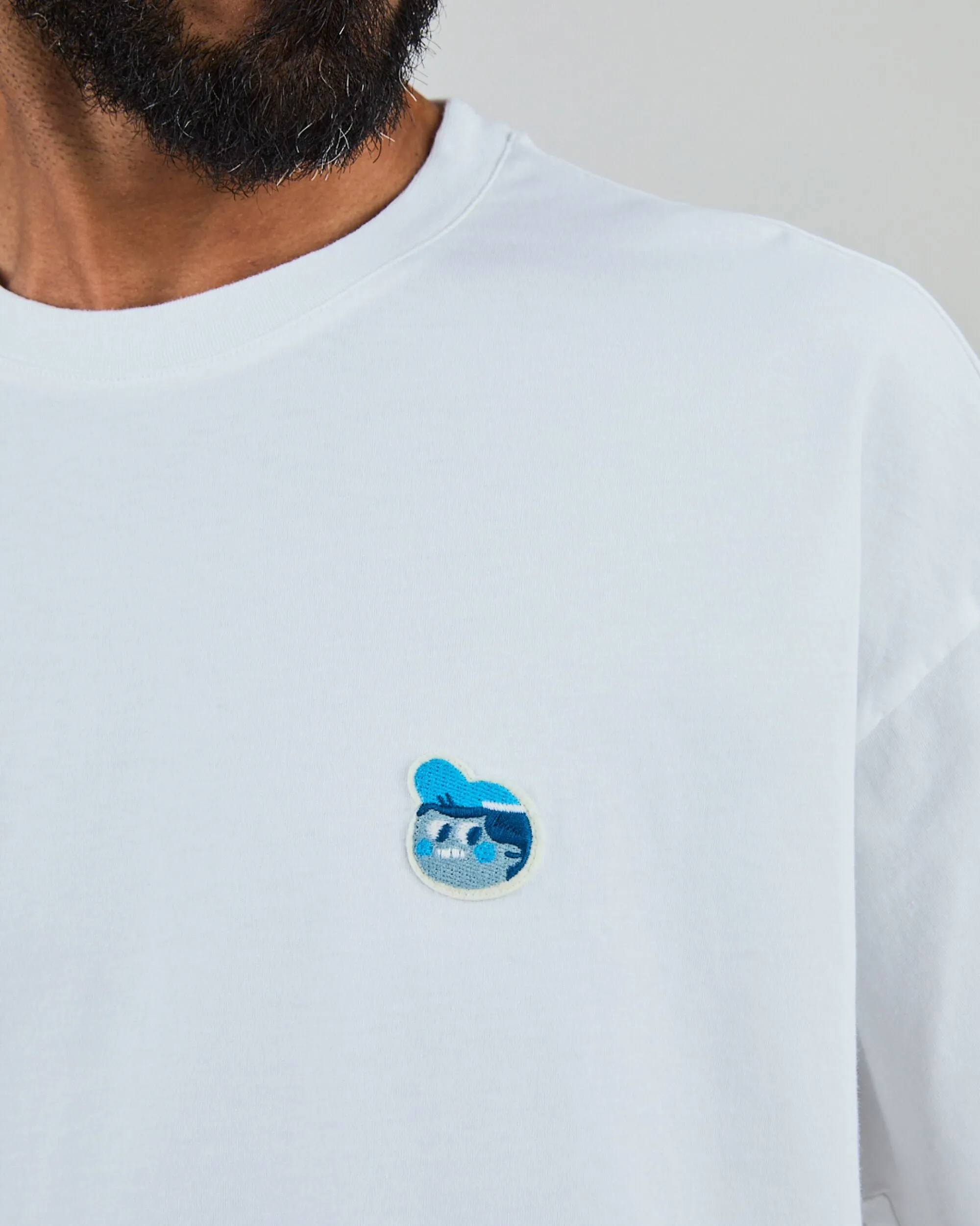 Geco Friends Oversize T-Shirt White sold by Brava Fabrics product image thumbnail 2