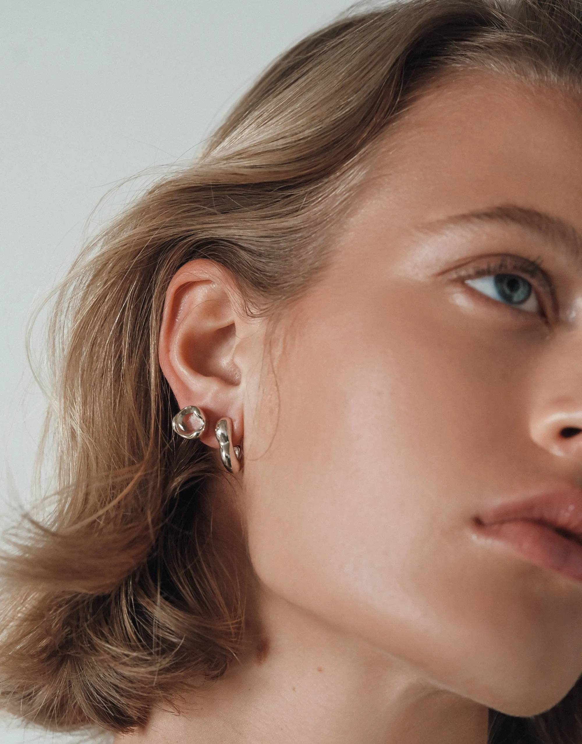 Flow Hoop Earrings sold by CLED product image thumbnail 3