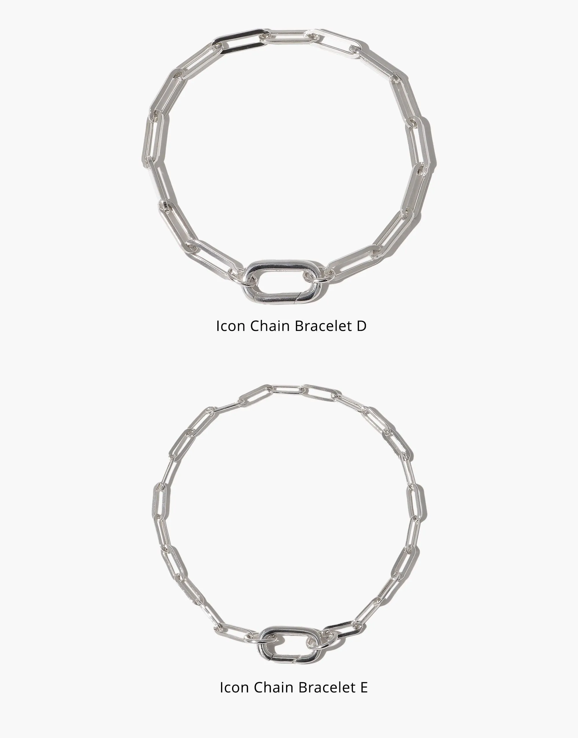 Icon Chain Bracelet | D sold by CLED product image thumbnail 5
