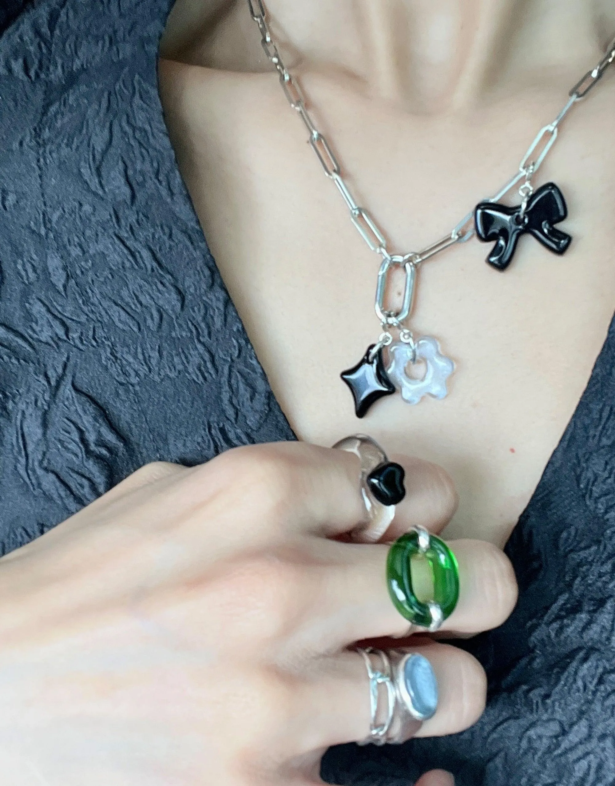 Icon Chain Necklace | D sold by CLED product image thumbnail 4