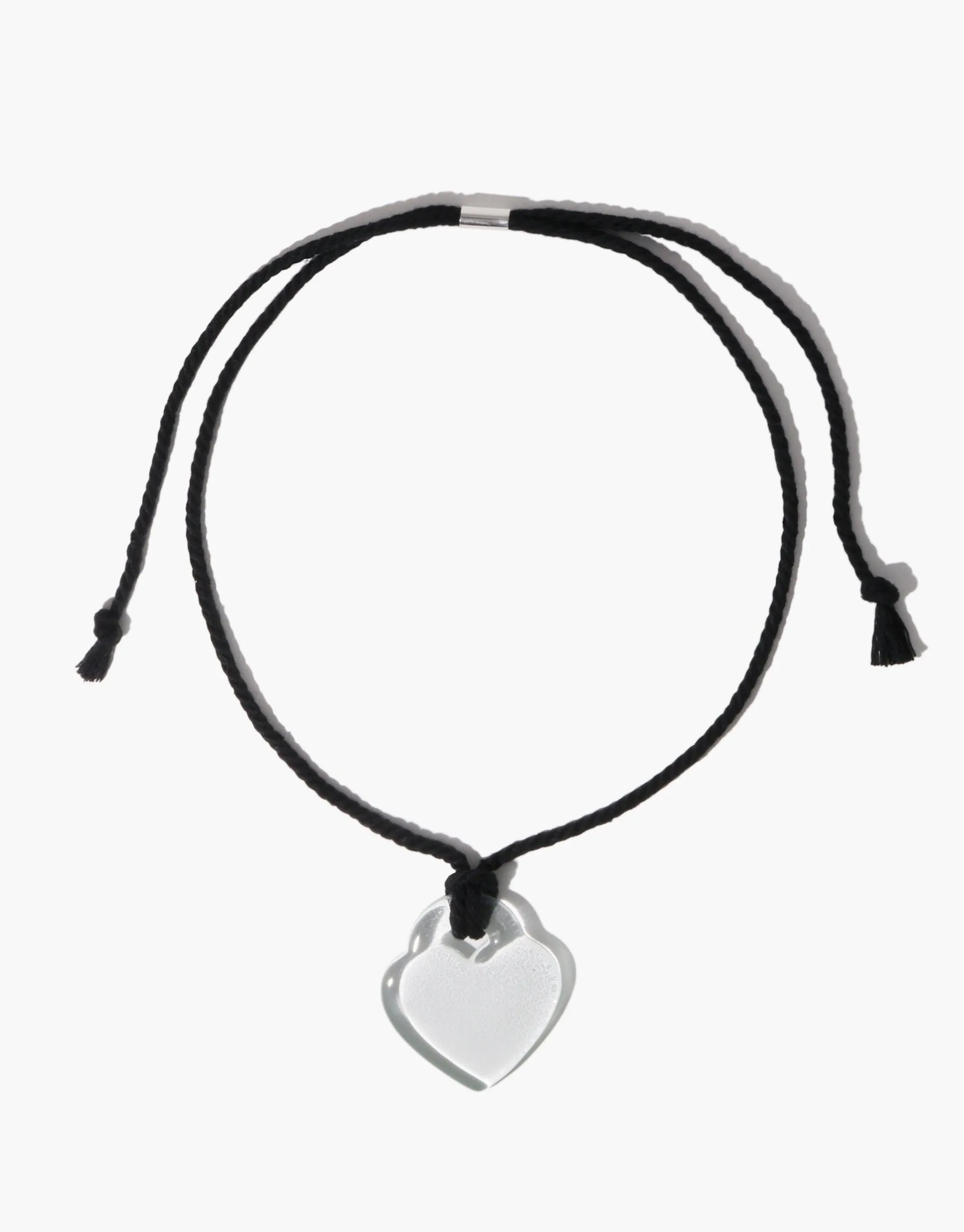 Clear Heart Necklace sold by CLED