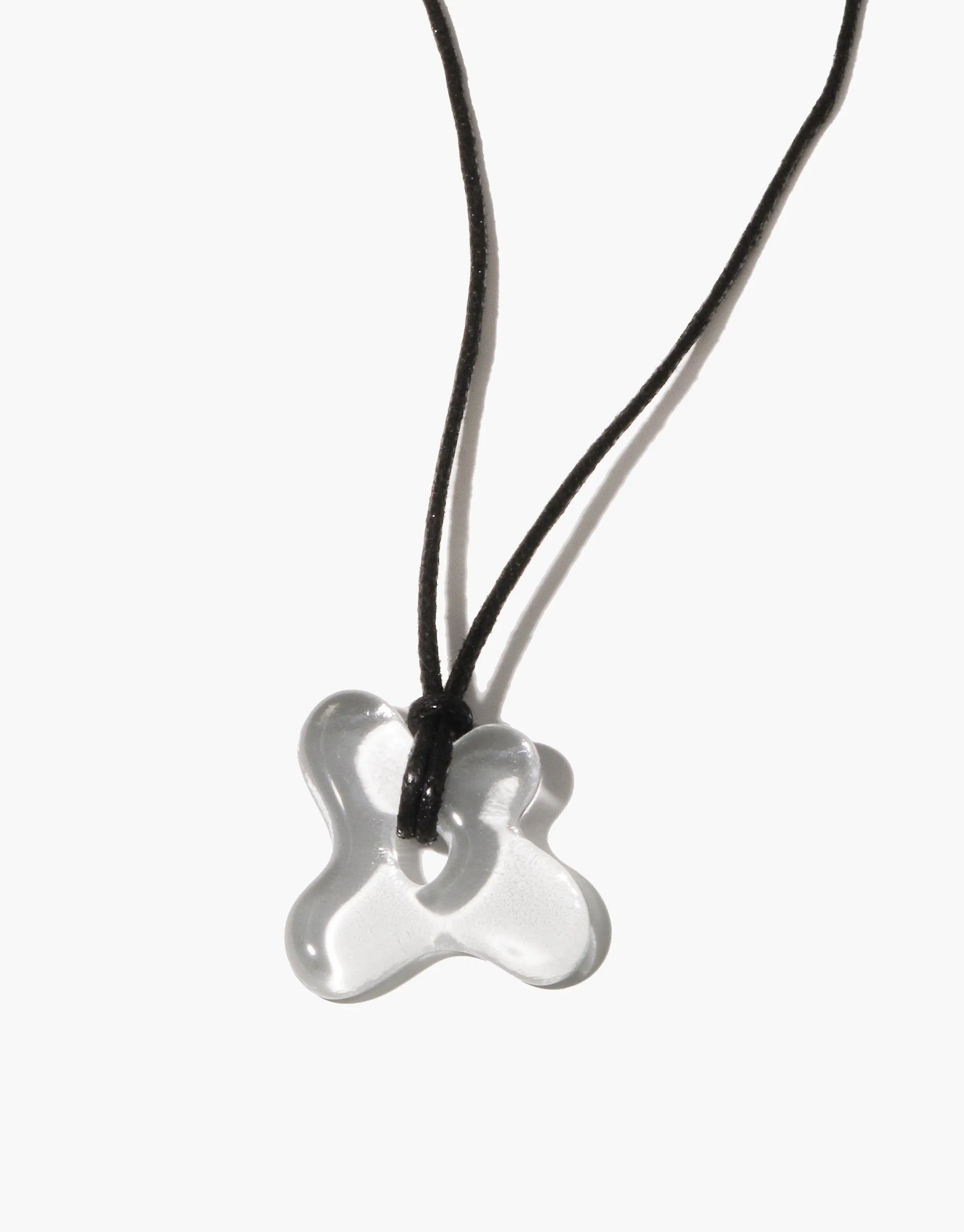 Sculptural Small Charm Necklace | C sold by CLED