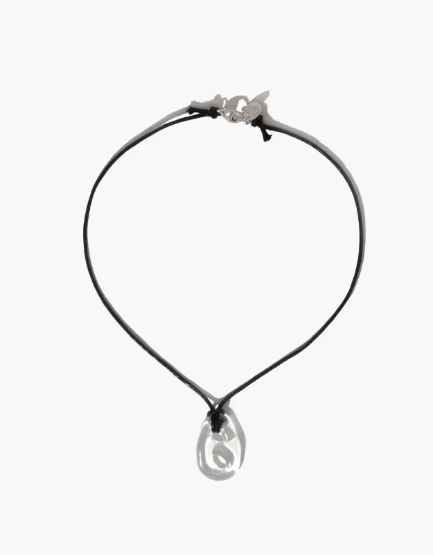 Sculptural Small Charm Necklace | B sold by CLED