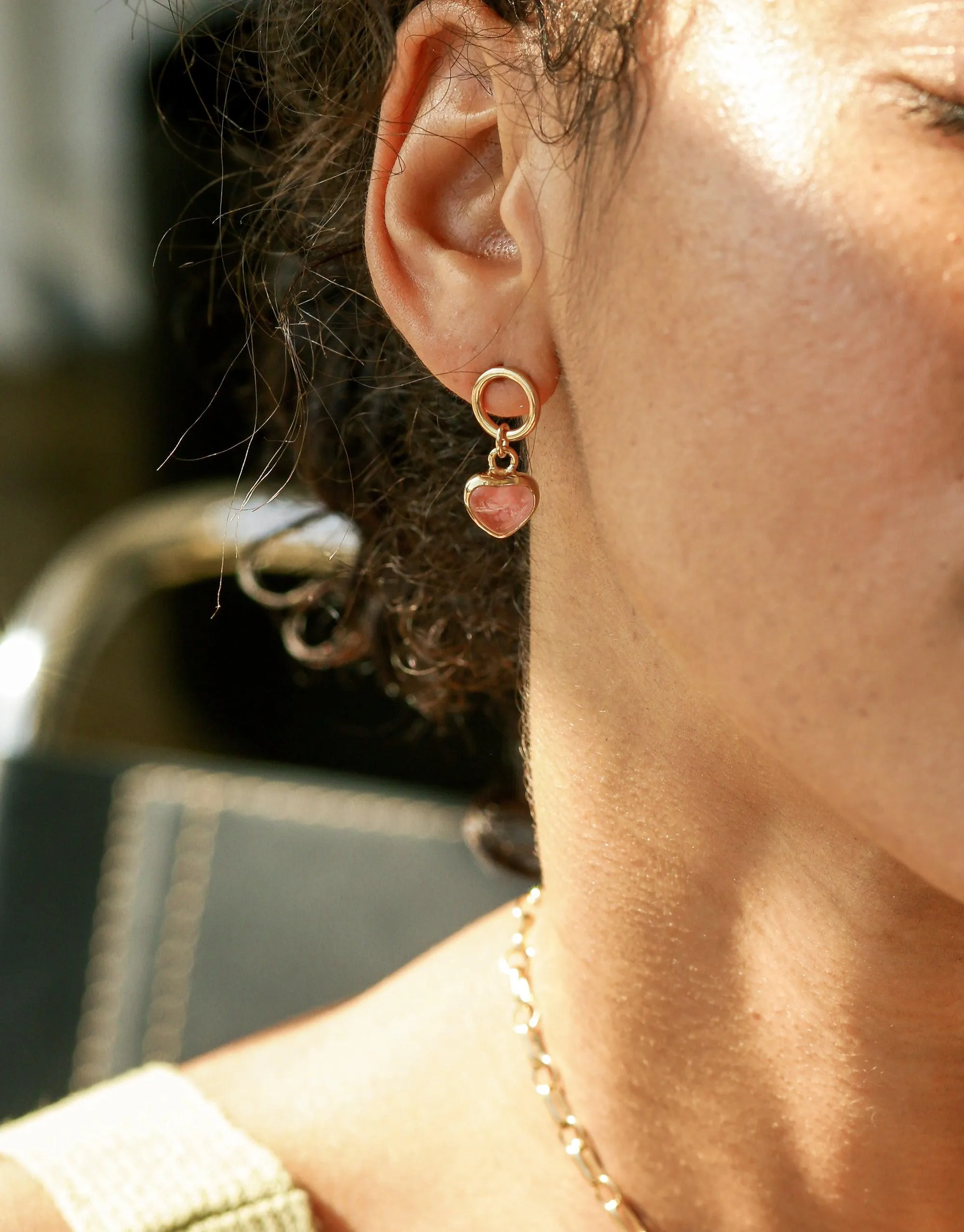 Heart Dangling Earrings sold by CLED product image thumbnail 2