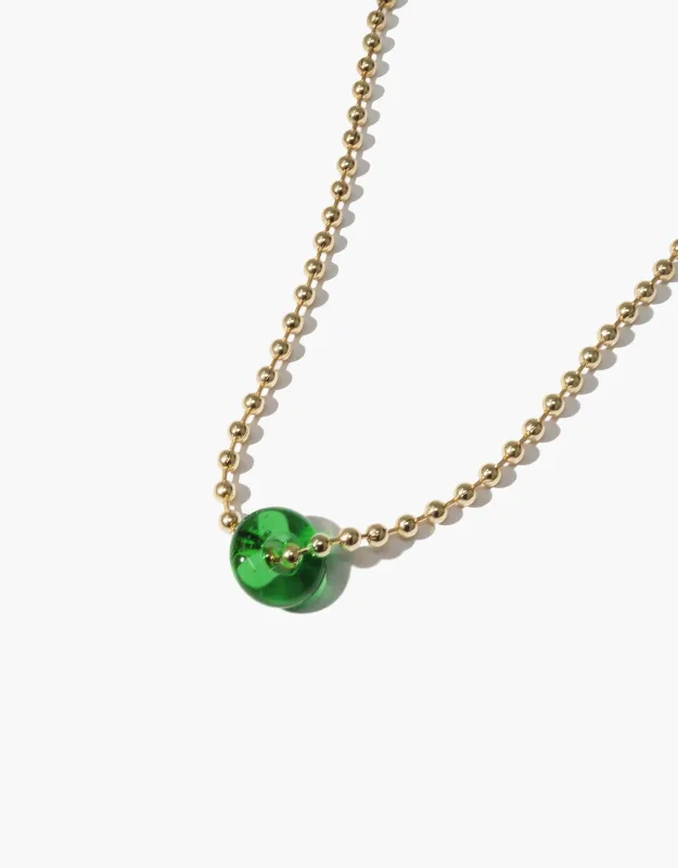 Donut Ball Necklace made by CLED