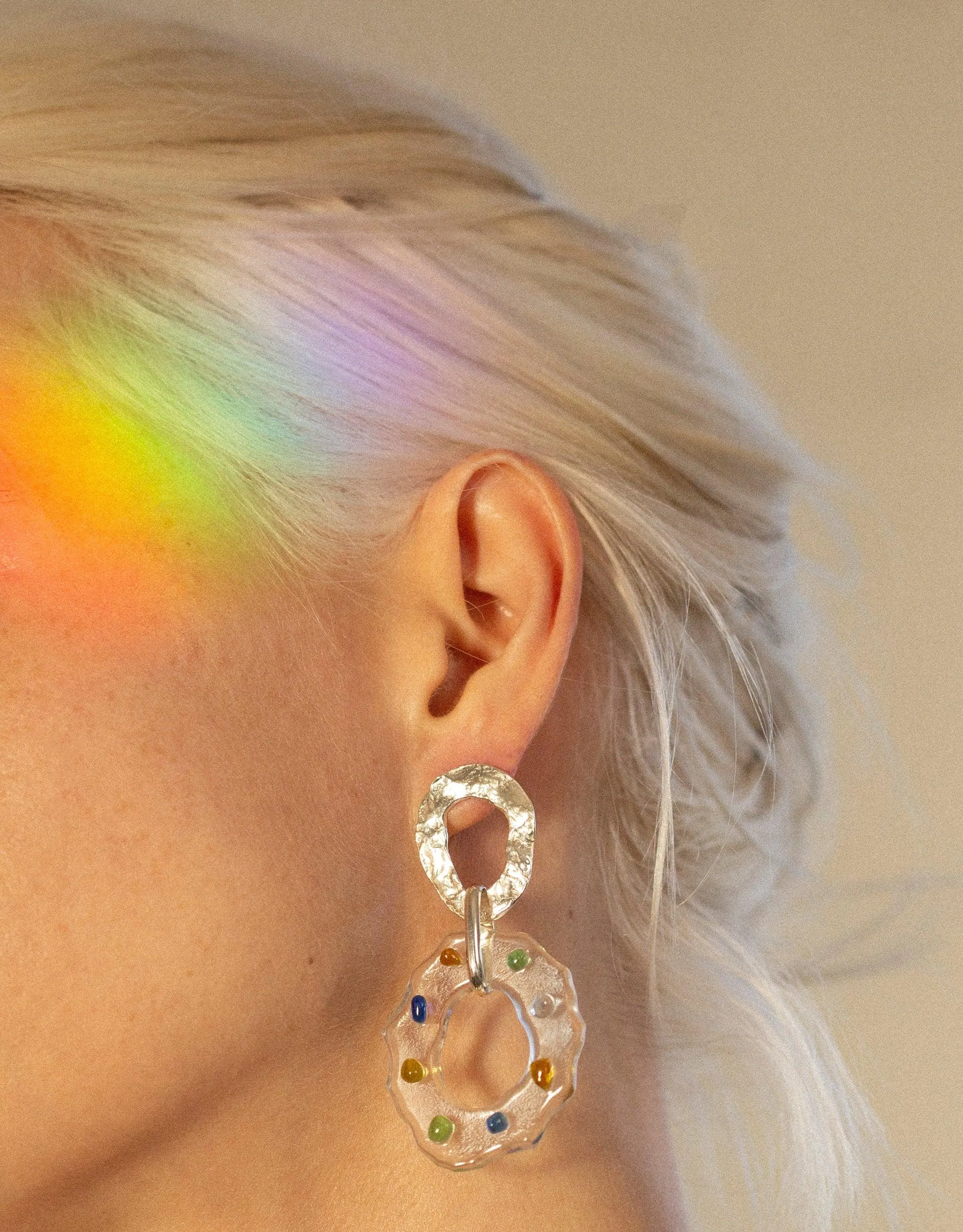 High Tide Earrings in Spectrum sold by CLED product image thumbnail 3