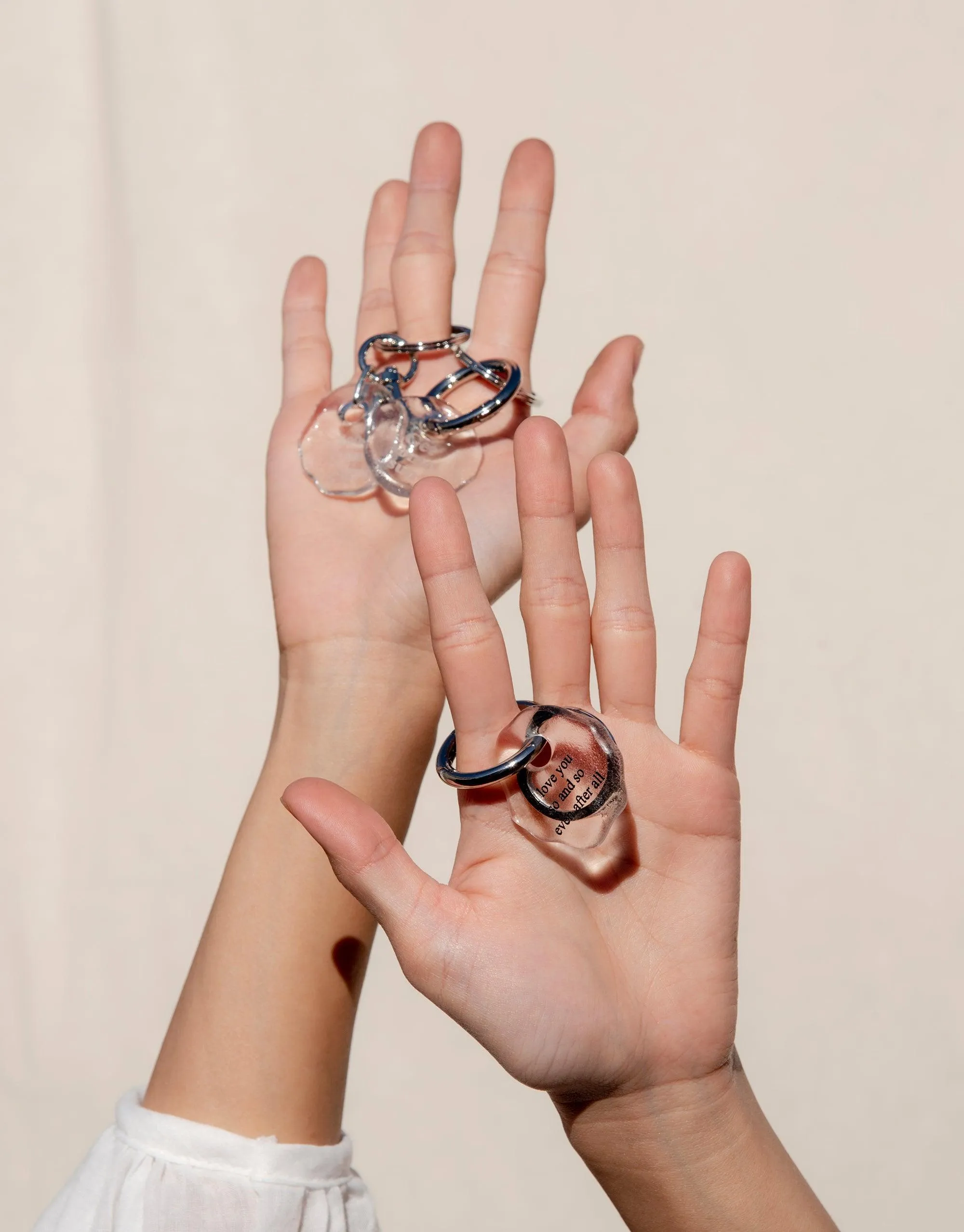 Messenger Keyring | Love sold by CLED product image thumbnail 3