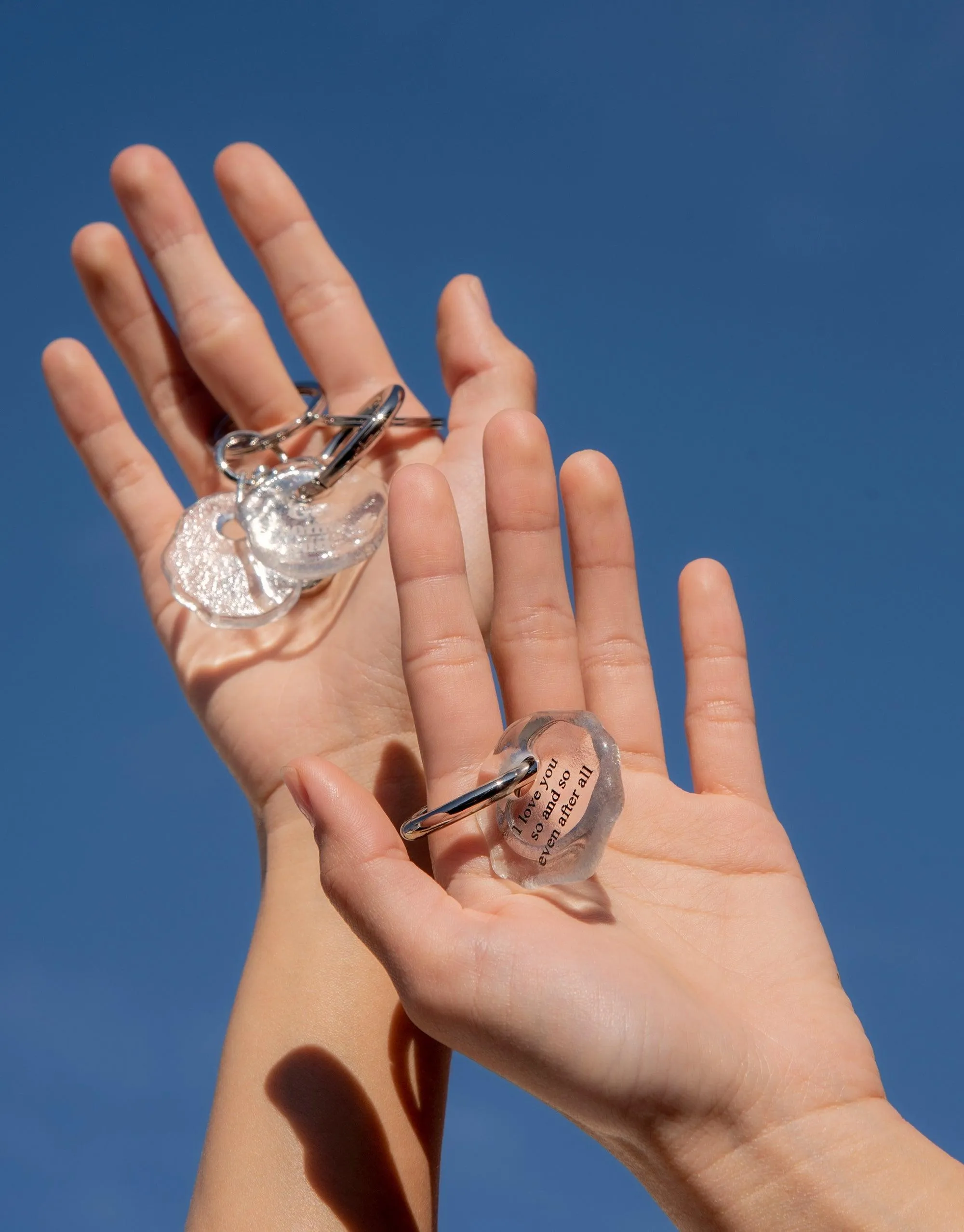 Messenger Keyring | Love sold by CLED product image thumbnail 2