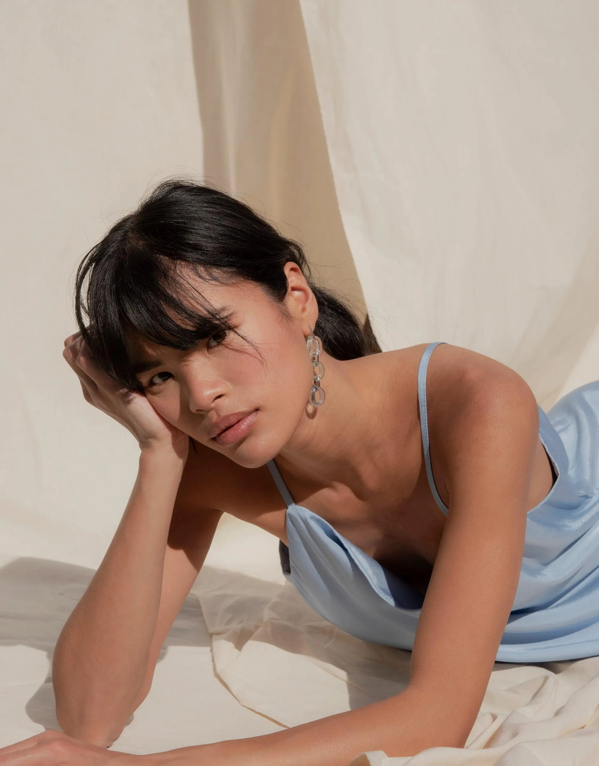 ITL Trio Earrings | Sky sold by CLED product image thumbnail 4