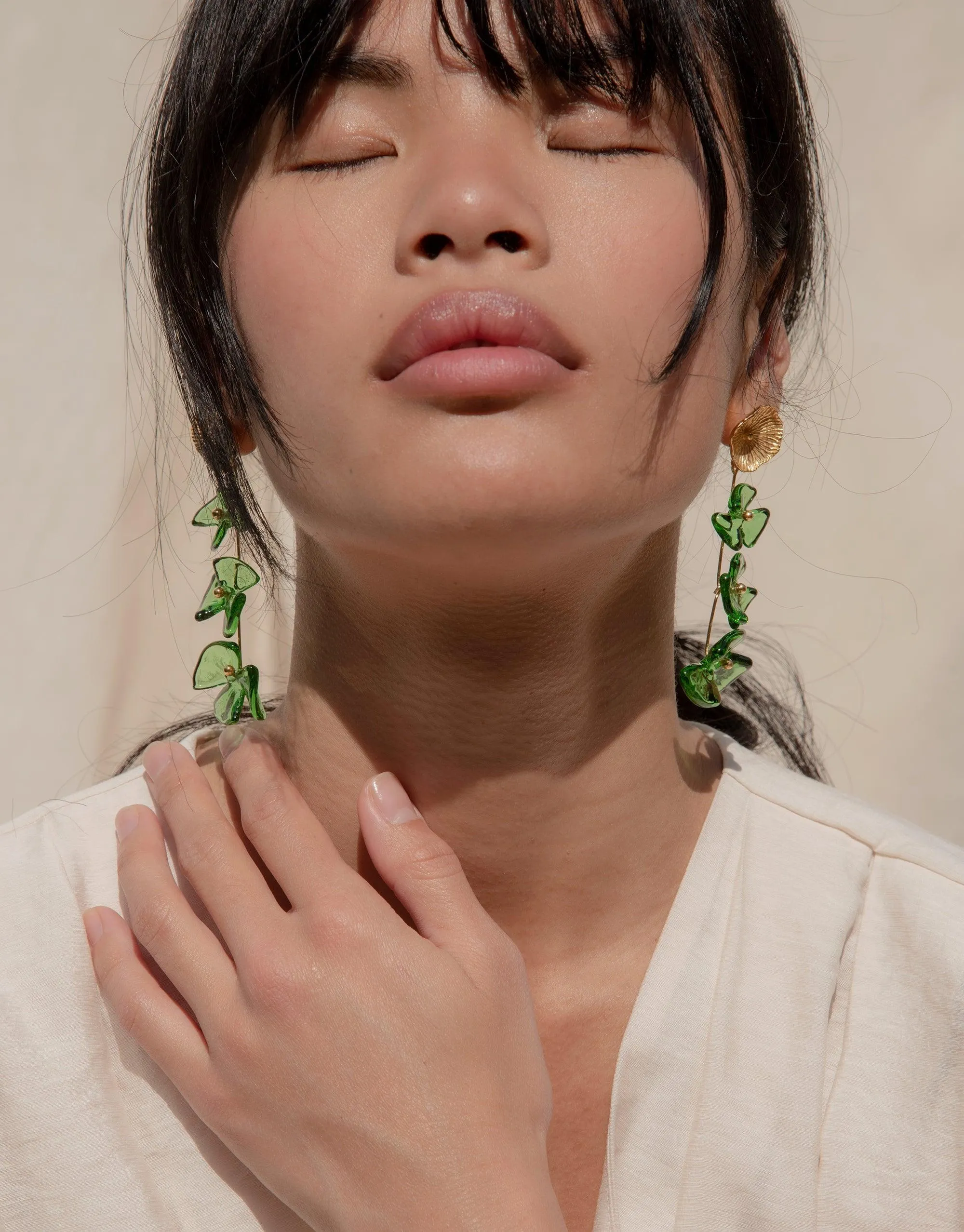 Periwinkle Trio Earrings sold by CLED product image thumbnail 5