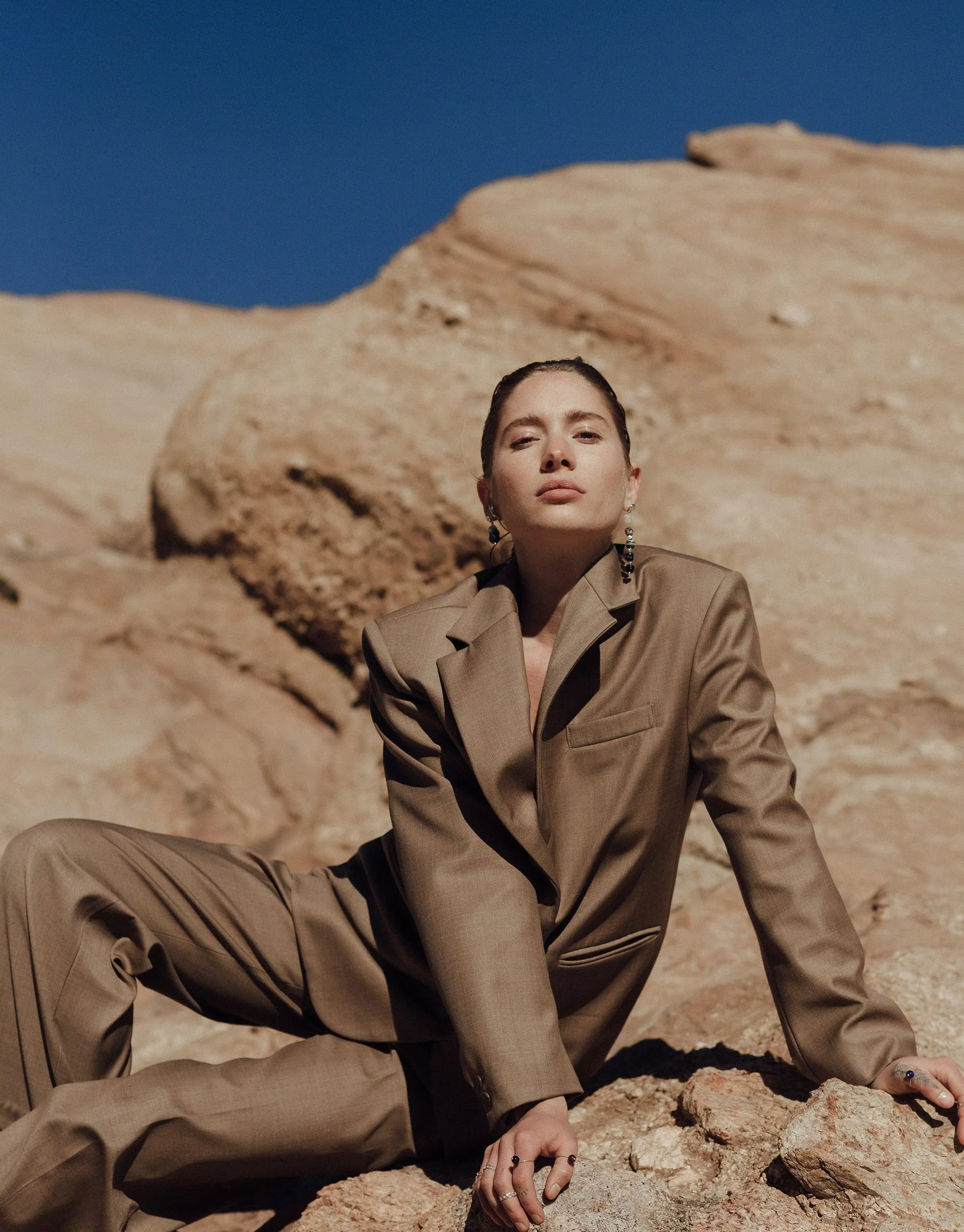 Shades of Nature | Basalt Earrings sold by CLED product image thumbnail 2