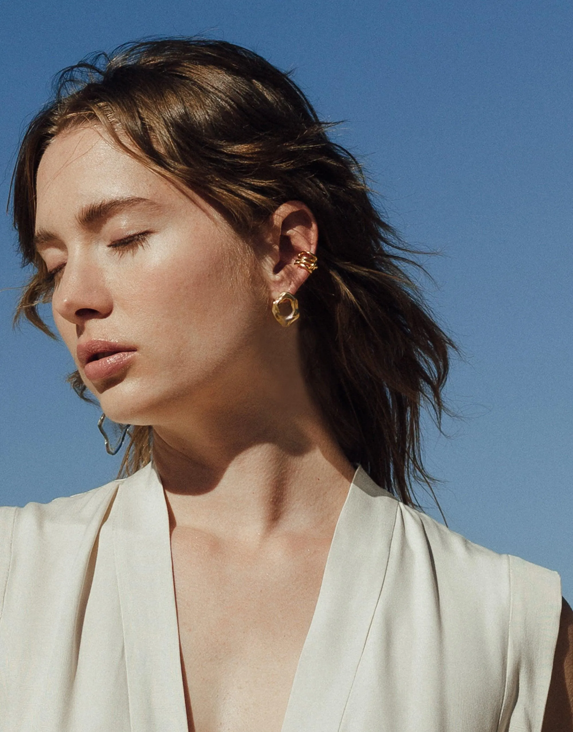 Rope Ear Cuff | Single sold by CLED product image thumbnail 4