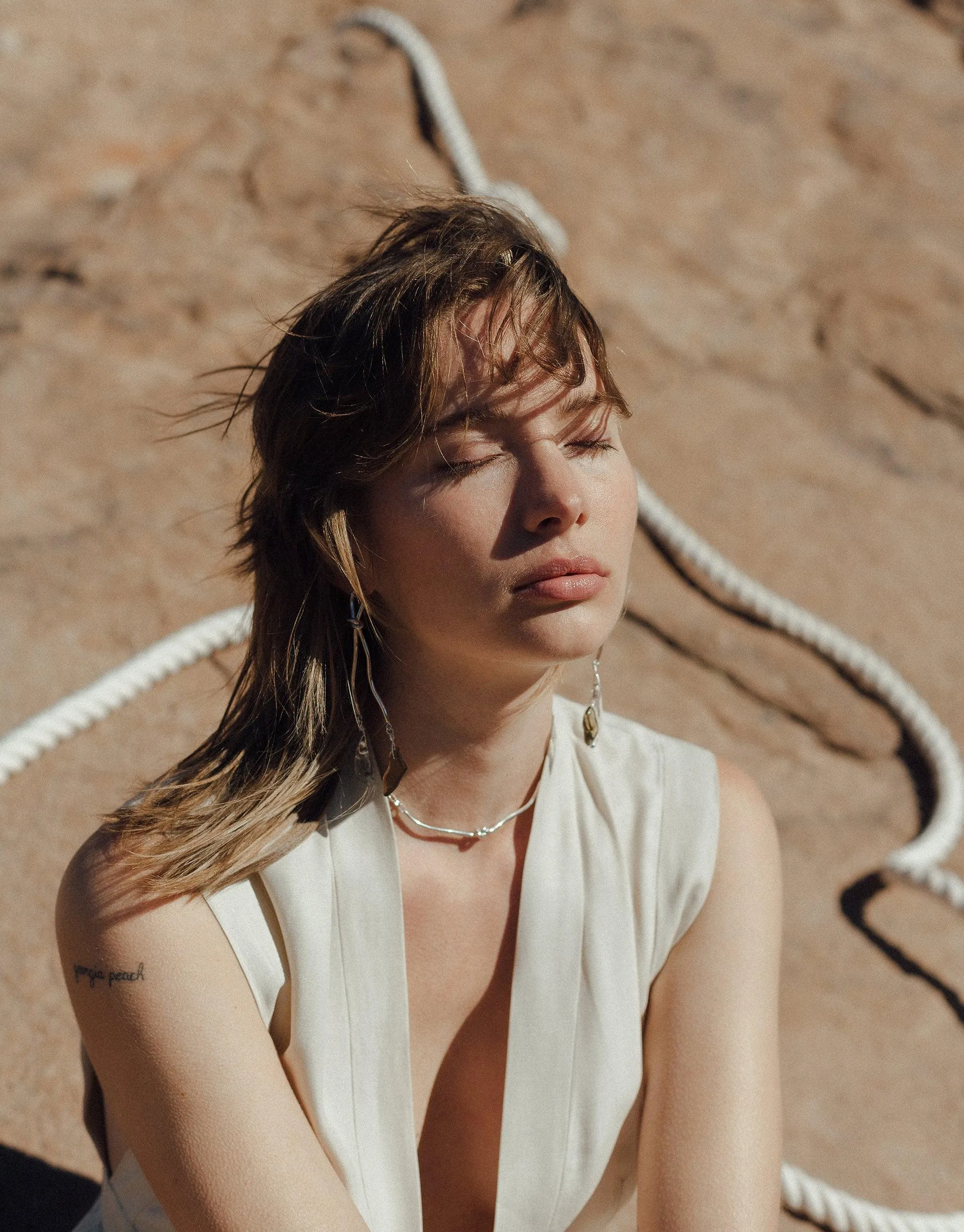 Rope Drop Earrings sold by CLED product image thumbnail 2