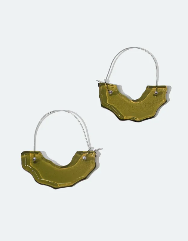 Polar Arch Hoop Earrings sold by CLED