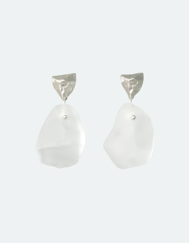 Tip of the Iceberg Earrings sold by CLED