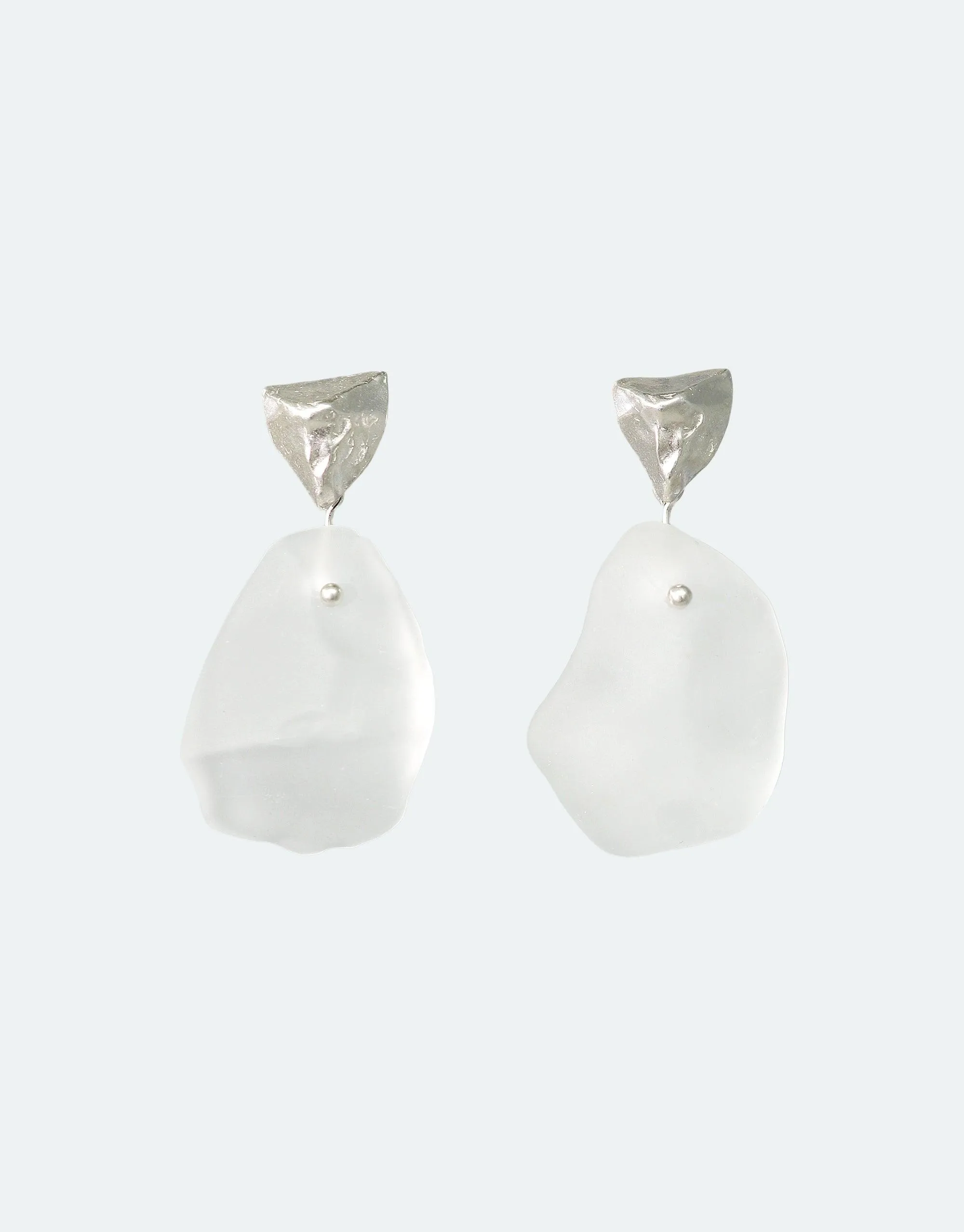 Tip of the Iceberg Earrings sold by CLED