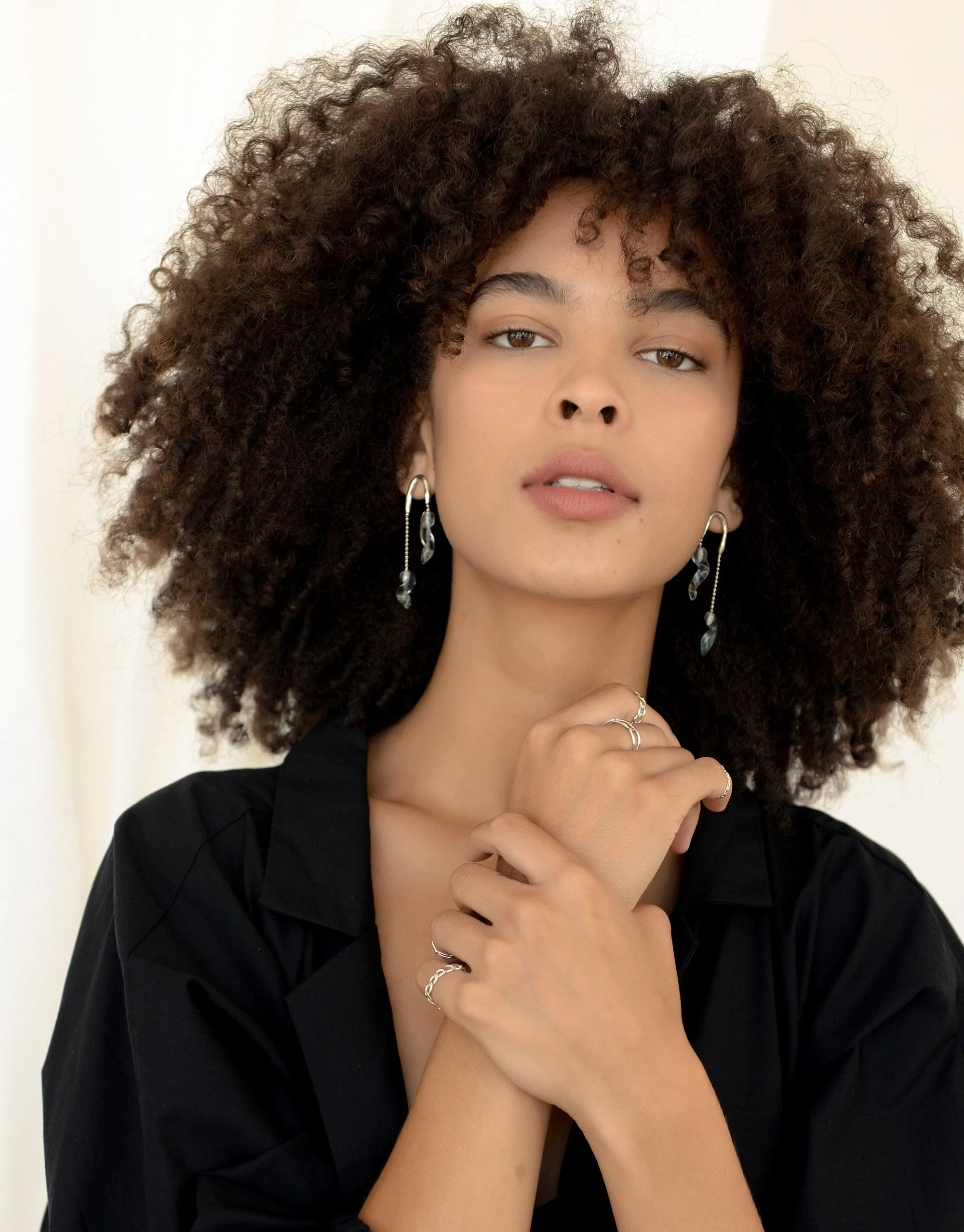 Crystal Drops Earrings sold by CLED product image thumbnail 3