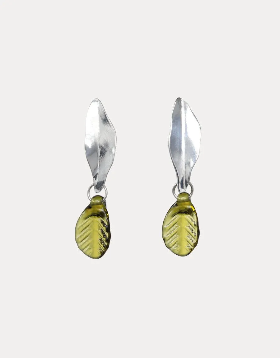 Leaf Earrings sold by CLED