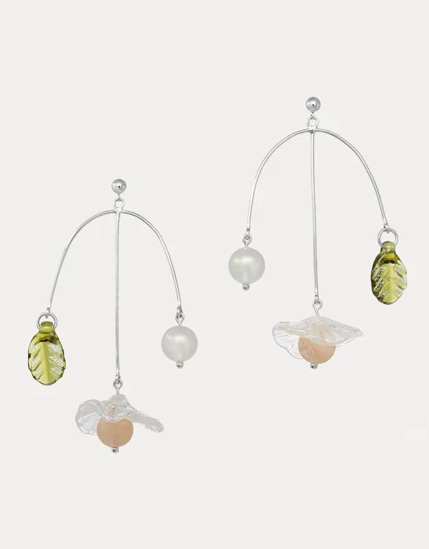 Floral Cluster Earrings sold by CLED