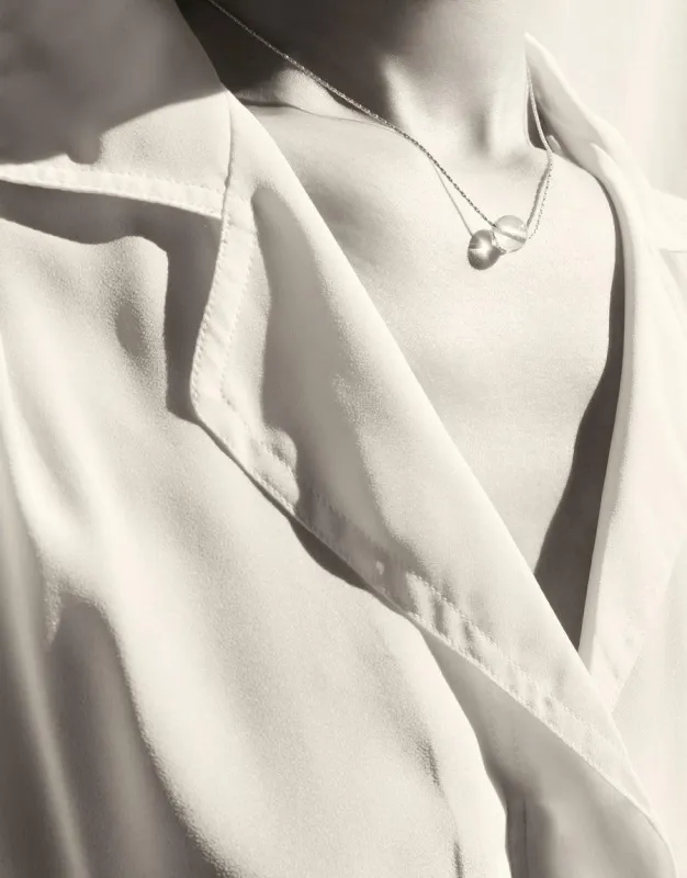 Minimal Ball Necklace sold by CLED