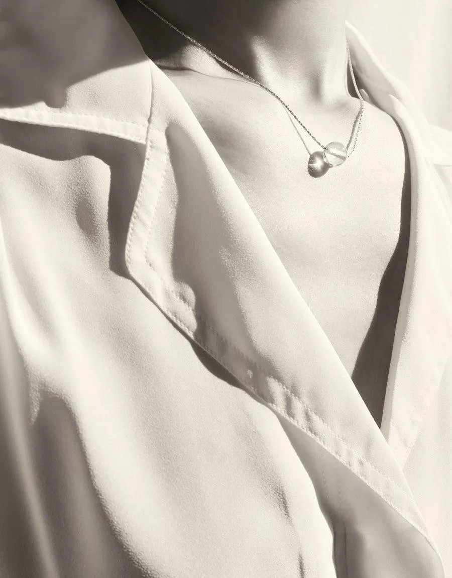 Minimal Ball Necklace sold by CLED