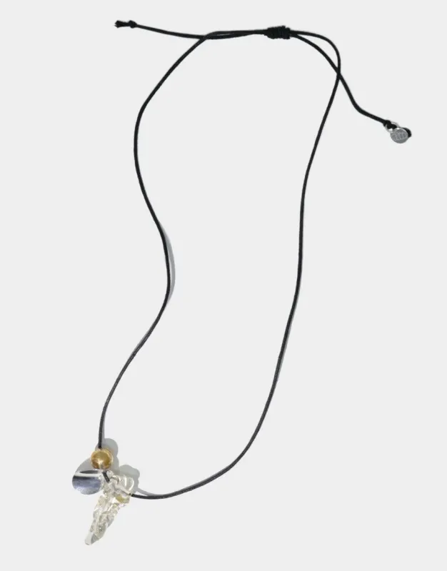 Amorphous Long Cluster Necklace made by CLED