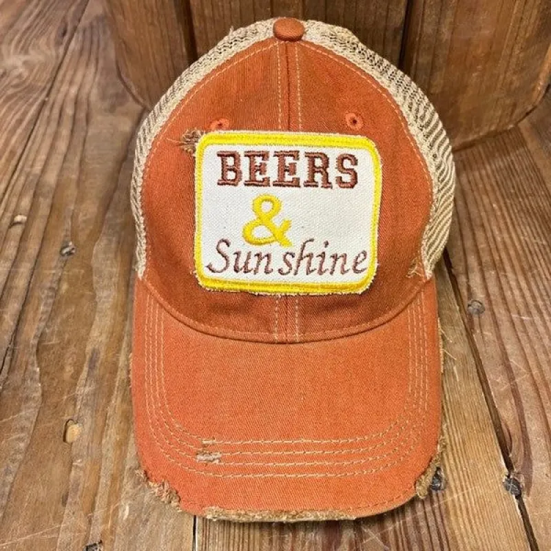 Beers & Sunshine Hat sold by Daily Chic