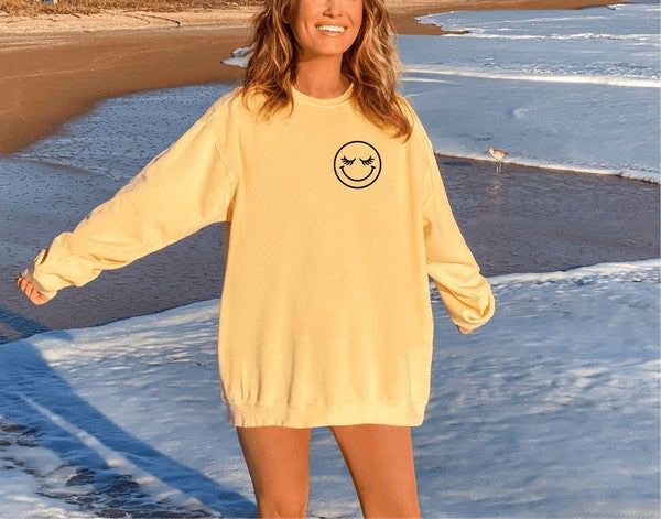 Life is Good Comfort Color Sweatshirt sold by Daily Chic product image thumbnail 2