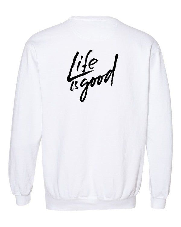 Life is Good Comfort Color Sweatshirt sold by Daily Chic product image thumbnail 5