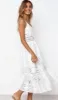 Sophie Lace Dress - White or Blush sold by Daily Chic