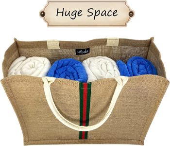 Capri Jute Tote Bag sold by Daily Chic