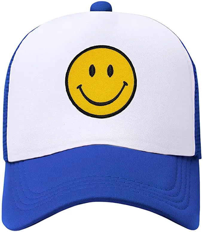 Good Vibes Only Smiley Face Trucker Hat sold by Daily Chic product image thumbnail 5