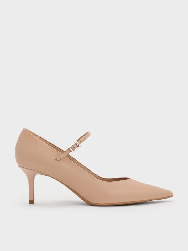 Charles & Keith - Pointed-Toe Stiletto-Heel Pumps sold by Charles & Keith