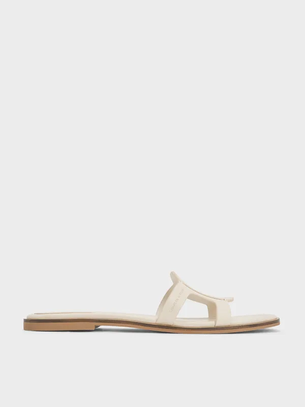 Charles & Keith - Easley Cut-Out Slide Sandals sold by Charles & Keith