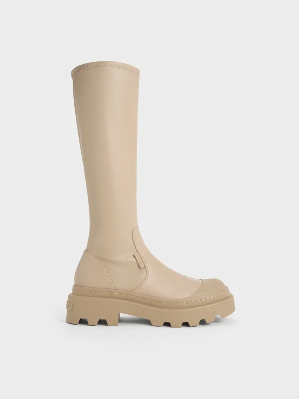 CHARLES & KEITH - Indra Knee-High Boots made by Charles & Keith
