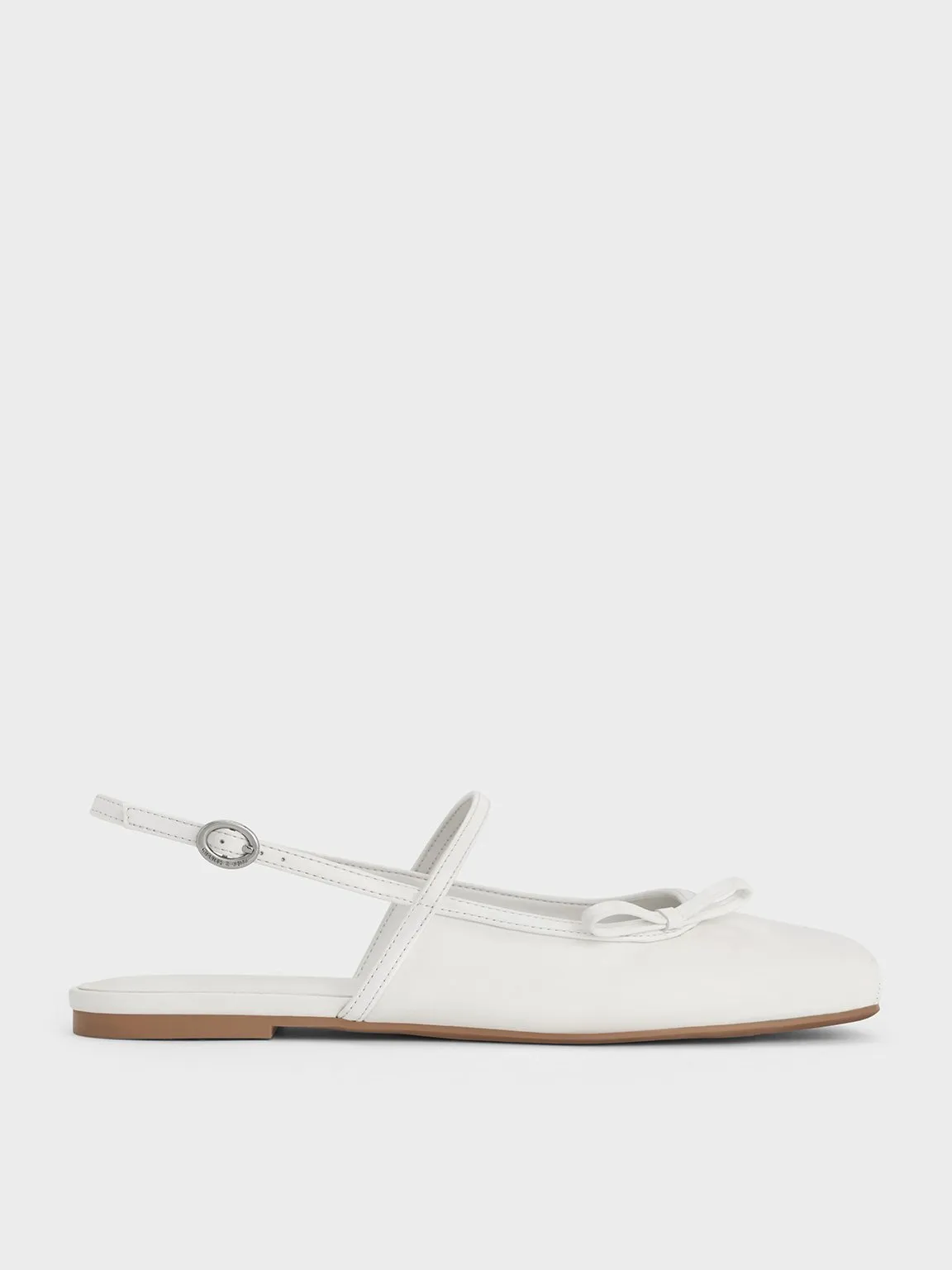 Charles & Keith - Bow Slingback Mary Jane Flats sold by Charles & Keith