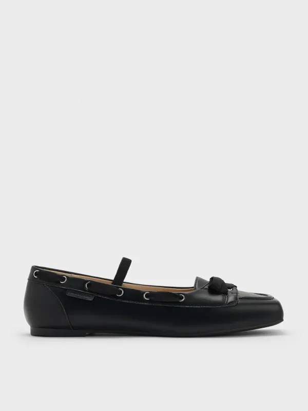 Charles & Keith - Bow Boat-Shoe Flats sold by Charles & Keith