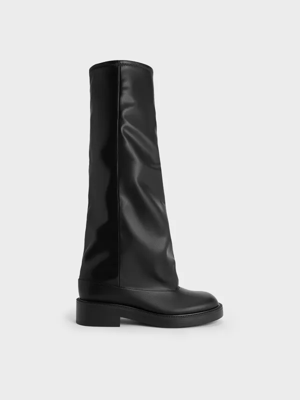 Charles & Keith - Jett Knee-High Boots made by Charles & Keith