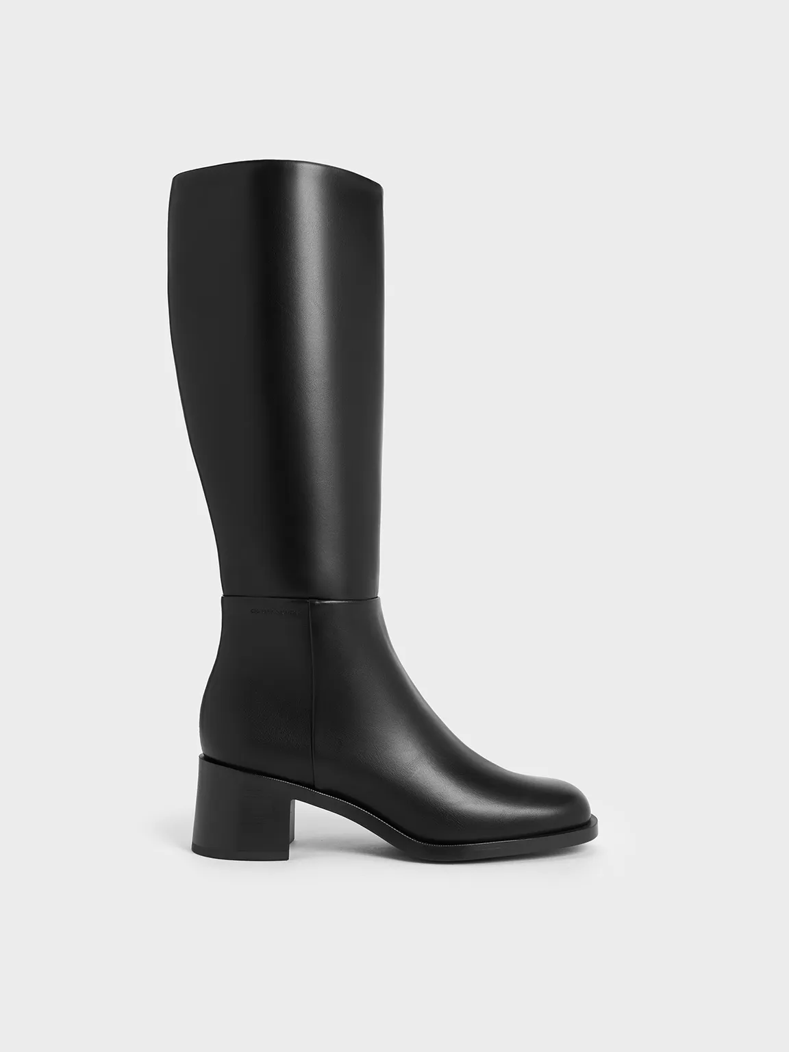 Charles & Keith - Louise Block-Heel Knee-High Boots sold by Charles & Keith