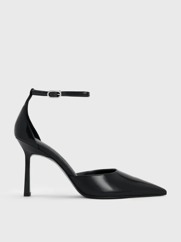 Charles & Keith - Pointed-Toe Ankle-Strap D'Orsay Pumps sold by Charles & Keith