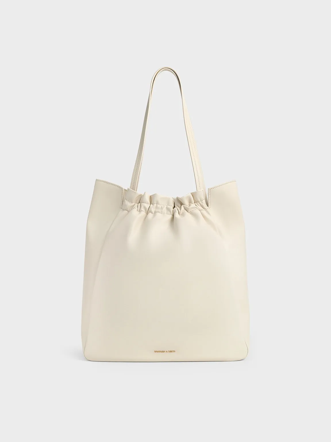 Charles & Keith - Brigette Ruched Tote Bag sold by Charles & Keith