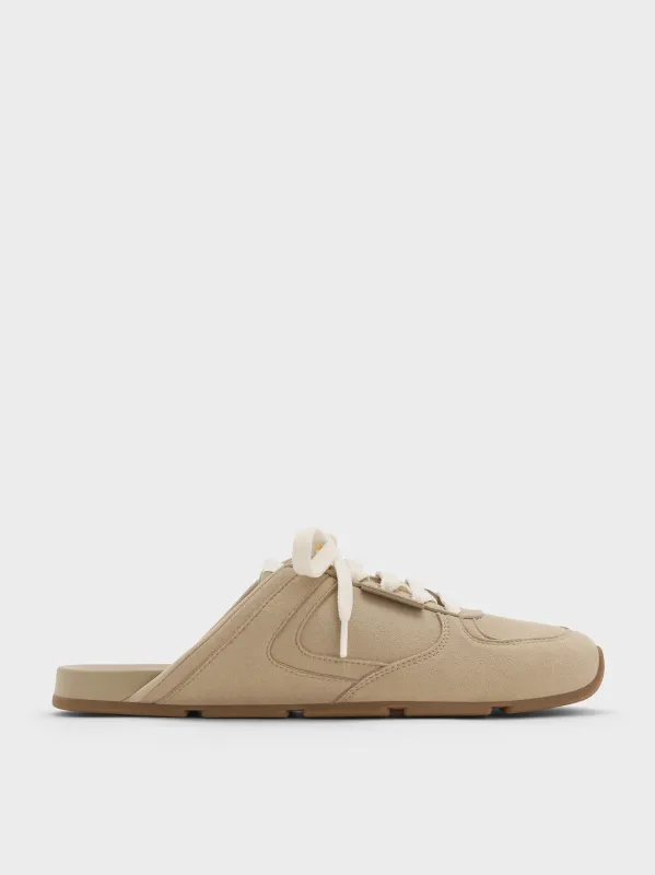 Charles & Keith - Lace-Up Slip-On Sneakers sold by Charles & Keith